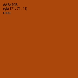 #AB470B - Fire Color Image