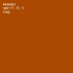 #AB4801 - Fire Color Image