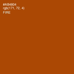 #AB4804 - Fire Color Image