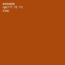 #AB480B - Fire Color Image