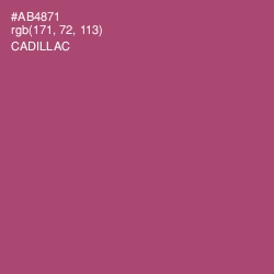 #AB4871 - Cadillac Color Image