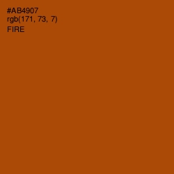 #AB4907 - Fire Color Image