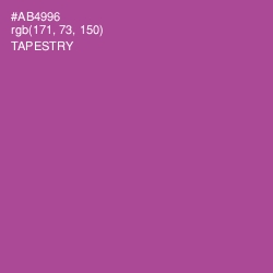 #AB4996 - Tapestry Color Image