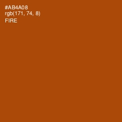 #AB4A08 - Fire Color Image