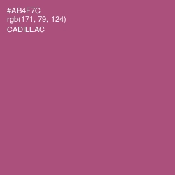 #AB4F7C - Cadillac Color Image