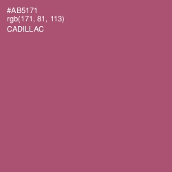 #AB5171 - Cadillac Color Image