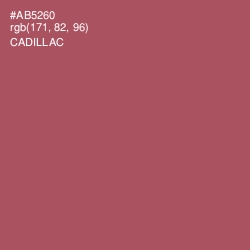 #AB5260 - Cadillac Color Image