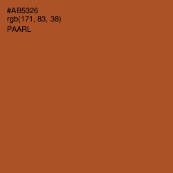 #AB5326 - Paarl Color Image