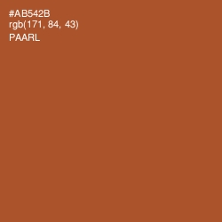 #AB542B - Paarl Color Image