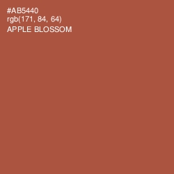 #AB5440 - Apple Blossom Color Image