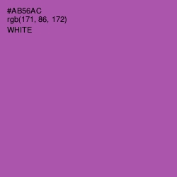 #AB56AC - Wisteria Color Image