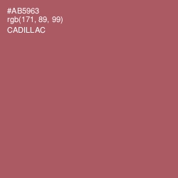 #AB5963 - Cadillac Color Image