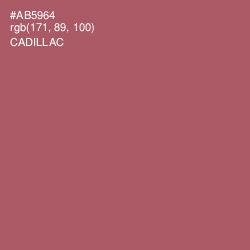 #AB5964 - Cadillac Color Image