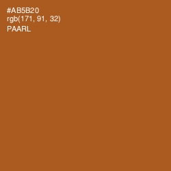 #AB5B20 - Paarl Color Image