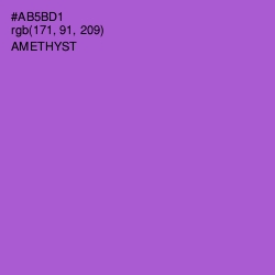 #AB5BD1 - Amethyst Color Image