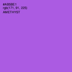 #AB5BE1 - Amethyst Color Image