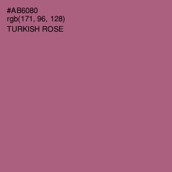 #AB6080 - Turkish Rose Color Image