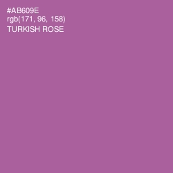 #AB609E - Turkish Rose Color Image