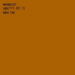 #AB6101 - Mai Tai Color Image