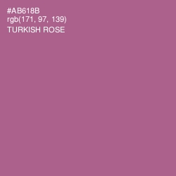 #AB618B - Turkish Rose Color Image