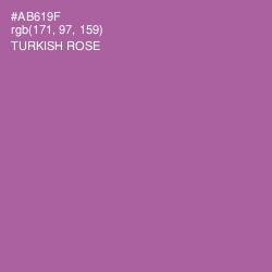 #AB619F - Turkish Rose Color Image