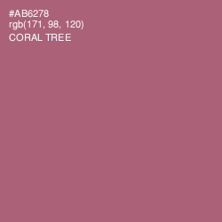 #AB6278 - Coral Tree Color Image