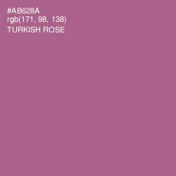 #AB628A - Turkish Rose Color Image
