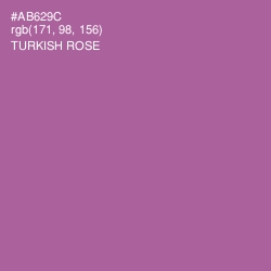 #AB629C - Turkish Rose Color Image
