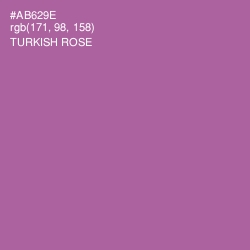 #AB629E - Turkish Rose Color Image