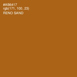 #AB6417 - Reno Sand Color Image