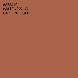 #AB644C - Cape Palliser Color Image