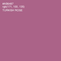 #AB6487 - Turkish Rose Color Image