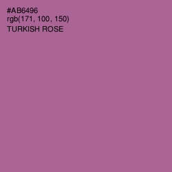 #AB6496 - Turkish Rose Color Image