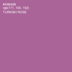 #AB6498 - Turkish Rose Color Image