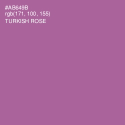 #AB649B - Turkish Rose Color Image