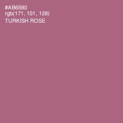 #AB6580 - Turkish Rose Color Image