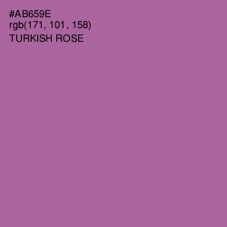 #AB659E - Turkish Rose Color Image