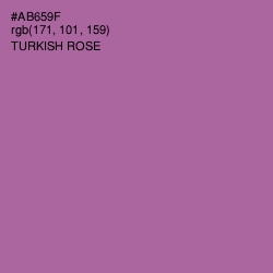 #AB659F - Turkish Rose Color Image