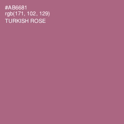 #AB6681 - Turkish Rose Color Image