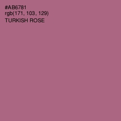 #AB6781 - Turkish Rose Color Image