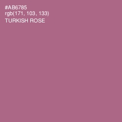 #AB6785 - Turkish Rose Color Image