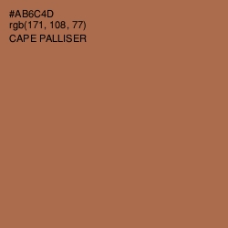 #AB6C4D - Cape Palliser Color Image