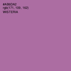 #AB6DA2 - Wisteria Color Image