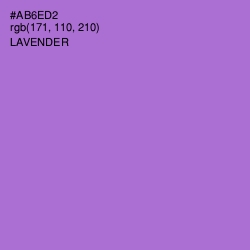 #AB6ED2 - Lavender Color Image