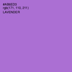 #AB6ED3 - Lavender Color Image