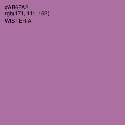 #AB6FA2 - Wisteria Color Image