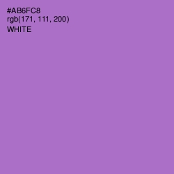 #AB6FC8 - Lavender Color Image