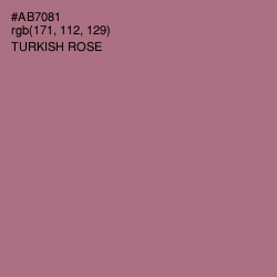 #AB7081 - Turkish Rose Color Image