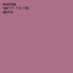 #AB7088 - Turkish Rose Color Image