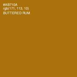 #AB710A - Buttered Rum Color Image